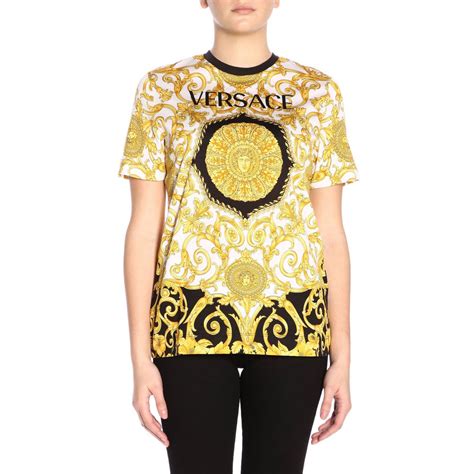 versace t shirts women's replica|farfetch versace shirts.